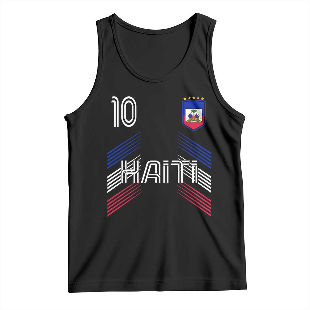 Haiti Soccer Tank Top Haitian Football Fan Pride National Team Support Graphic