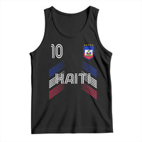 Haiti Soccer Tank Top Haitian Football Fan Pride National Team Support Graphic