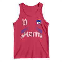 Haiti Soccer Tank Top Haitian Football Fan Pride National Team Support Graphic