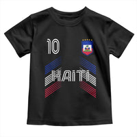 Haiti Soccer Toddler T Shirt Haitian Football Fan Pride National Team Support Graphic