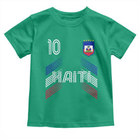 Haiti Soccer Toddler T Shirt Haitian Football Fan Pride National Team Support Graphic