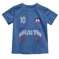 Haiti Soccer Toddler T Shirt Haitian Football Fan Pride National Team Support Graphic