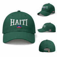 Haiti Haitian Flag Caribbean Souvenir Baseball Cap Vintage Varsity Sports