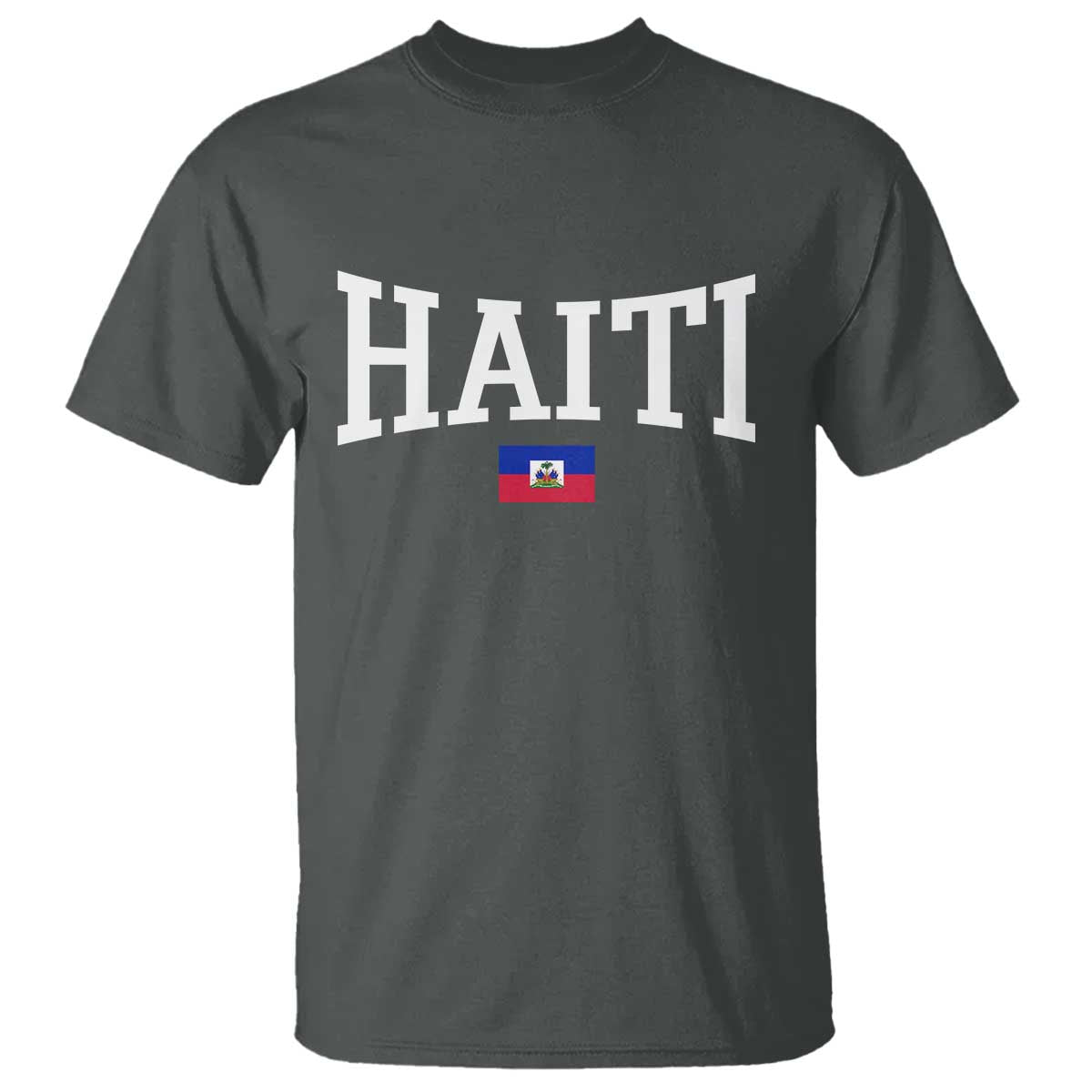 Haiti Haitian Flag Caribbean Souvenir T Shirt Vintage Varsity Sports