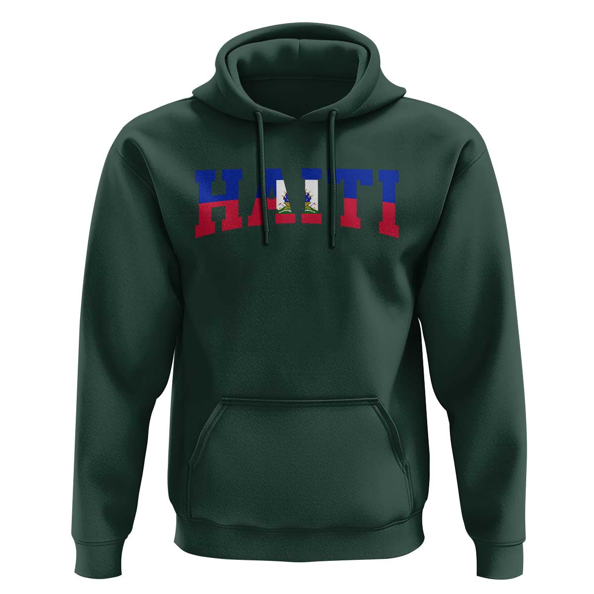 Vintage Haiti Hoodie Varsity Haitian Flag Classic Haitian Pride College Style