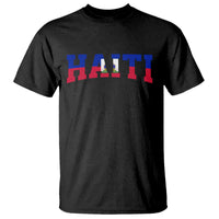 Vintage Haiti T Shirt Varsity Haitian Flag Classic Haitian Pride College Style