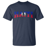 Vintage Haiti T Shirt Varsity Haitian Flag Classic Haitian Pride College Style