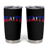 Vintage Haiti Tumbler Cup Varsity Haitian Flag Classic Haitian Pride College Style