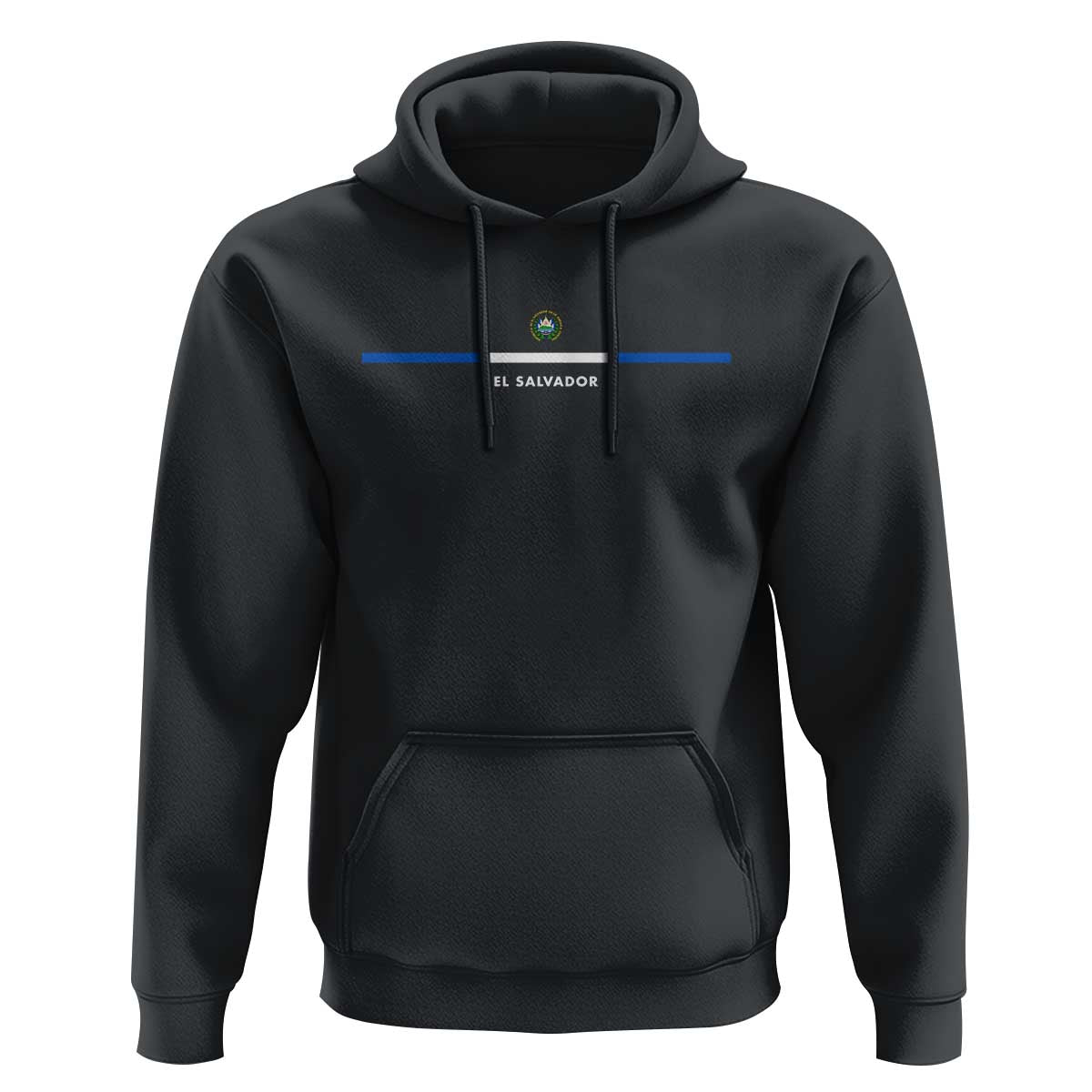 El Salvador Hoodie Vintage Salvadoran Flag Independence Day - Wonder Print Shop