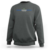El Salvador Sweatshirt Vintage Salvadoran Flag Independence Day - Wonder Print Shop
