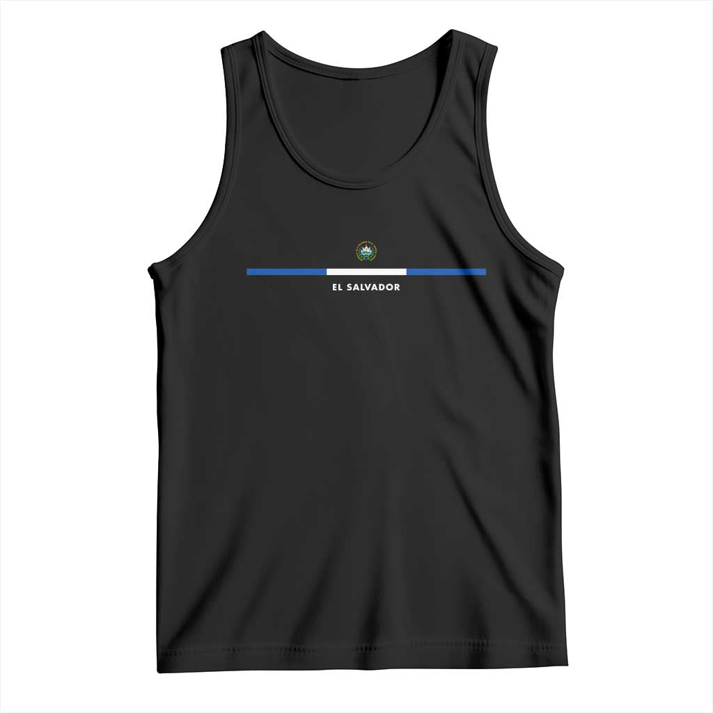 El Salvador Tank Top Vintage Salvadoran Flag Independence Day - Wonder Print Shop