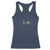 El Salvador Racerback Tank Top Vintage Salvadoran Flag Heartbeat Independence Day - Wonder Print Shop