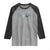 El Salvador Raglan Shirt Vintage Salvadoran Flag Heartbeat Independence Day - Wonder Print Shop