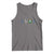 El Salvador Tank Top Vintage Salvadoran Flag Heartbeat Independence Day - Wonder Print Shop