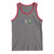 El Salvador Tank Top Vintage Salvadoran Flag Heartbeat Independence Day - Wonder Print Shop