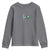 El Salvador Youth Sweatshirt Vintage Salvadoran Flag Heartbeat Independence Day - Wonder Print Shop