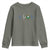 El Salvador Youth Sweatshirt Vintage Salvadoran Flag Heartbeat Independence Day - Wonder Print Shop