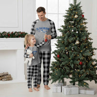 Vintage El Salvador Map Plaid Pajama Set Salvadoran Independence Day Jersey Letters - Wonder Print Shop