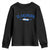 Vintage El Salvador Map Youth Sweatshirt Salvadoran Independence Day Jersey Letters - Wonder Print Shop