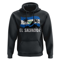El Salvador Flag Hoodie Salvadoran Pride Torogoz Bird Palm Tree Volcano - Wonder Print Shop