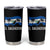 El Salvador Flag Tumbler Cup Salvadoran Pride Torogoz Bird Palm Tree Volcano - Wonder Print Shop