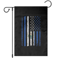 Salvadoran America Flag Garden Flag El Salvador USA Patriotic - Wonder Print Shop