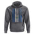Salvadoran America Flag Hoodie El Salvador USA Patriotic - Wonder Print Shop
