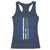 Salvadoran America Flag Racerback Tank Top El Salvador USA Patriotic - Wonder Print Shop