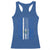 Salvadoran America Flag Racerback Tank Top El Salvador USA Patriotic - Wonder Print Shop