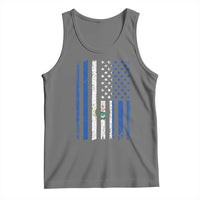 Salvadoran America Flag Tank Top El Salvador USA Patriotic - Wonder Print Shop