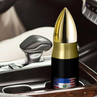 El Salvador American Flag Bullet Tumbler Distressed Grunge USA Salvadoran Pride - Wonder Print Shop