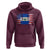 El Salvador American Flag Hoodie Distressed Grunge USA Salvadoran Pride - Wonder Print Shop