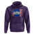 El Salvador American Flag Hoodie Distressed Grunge USA Salvadoran Pride - Wonder Print Shop