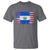 El Salvador American Flag T Shirt Distressed Grunge USA Salvadoran Pride - Wonder Print Shop