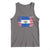 El Salvador American Flag Tank Top Distressed Grunge USA Salvadoran Pride - Wonder Print Shop