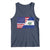 El Salvador American Flag Tank Top Salvadoran USA Pride Heritage Roots - Wonder Print Shop