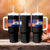 El Salvador American Flag Tumbler With Handle Salvadoran USA Pride Heritage Roots - Wonder Print Shop