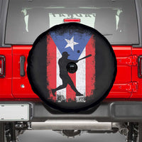 Puerto Rico Flag Baseball Spare Tire Cover Cool Distressed Jersey Gift Boricua Boys - Wonder Print Shop