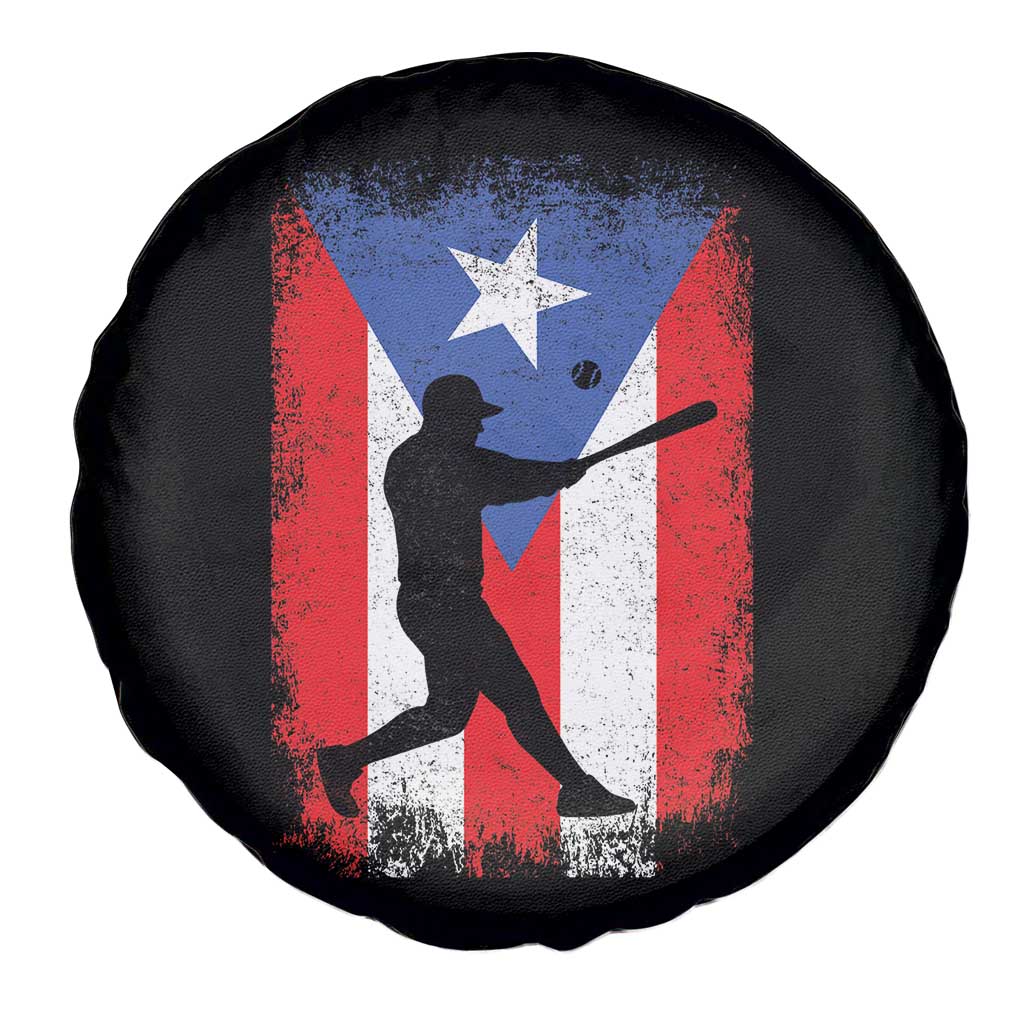 Puerto Rico Flag Baseball Spare Tire Cover Cool Distressed Jersey Gift Boricua Boys - Wonder Print Shop