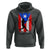 Puerto Rico Flag Baseball Hoodie Cool Distressed Jersey Gift Boricua Boys - Wonder Print Shop
