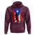 Puerto Rico Flag Baseball Hoodie Cool Distressed Jersey Gift Boricua Boys - Wonder Print Shop