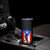 Puerto Rico Flag Baseball Skinny Tumbler Cool Distressed Jersey Gift Boricua Boys - Wonder Print Shop
