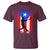 Puerto Rico Flag Baseball T Shirt Cool Distressed Jersey Gift Boricua Boys - Wonder Print Shop