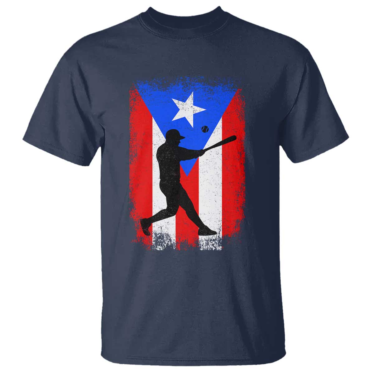 Puerto Rico Flag Baseball T Shirt Cool Distressed Jersey Gift Boricua Boys - Wonder Print Shop