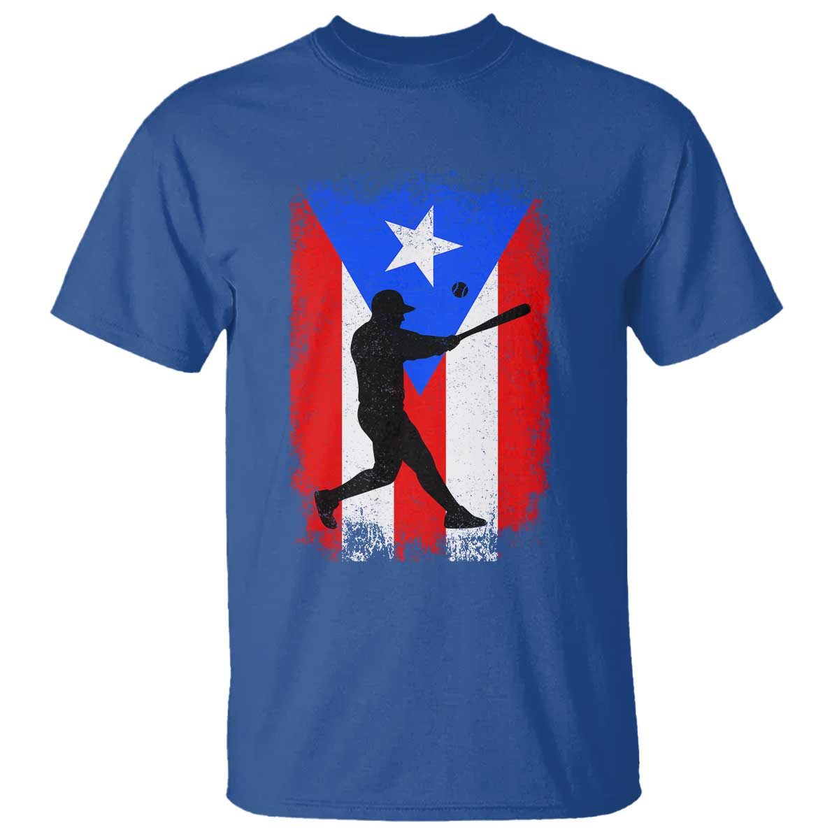 Puerto Rico Flag Baseball T Shirt Cool Distressed Jersey Gift Boricua Boys - Wonder Print Shop