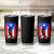 Puerto Rico Flag Baseball Tumbler Cup Cool Distressed Jersey Gift Boricua Boys - Wonder Print Shop