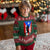Puerto Rico Flag Baseball Knitted Sweatshirt Cool Distressed Jersey Gift Boricua Boys - Wonder Print Shop