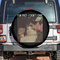 Cat Meme Spare Tire Cover Fun Fact I Dont Care Funny Saying Quote - Wonder Print Shop