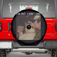 Cat Meme Spare Tire Cover Fun Fact I Dont Care Funny Saying Quote - Wonder Print Shop
