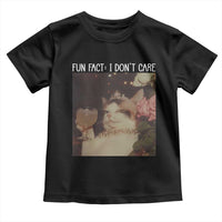 Cat Meme Toddler T Shirt Fun Fact I Dont Care Funny Saying Quote - Wonder Print Shop